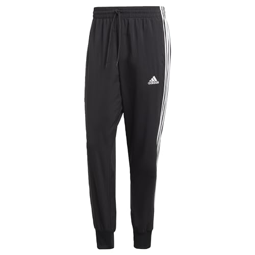 adidas 3S Wv Hose Black/White M/S von adidas