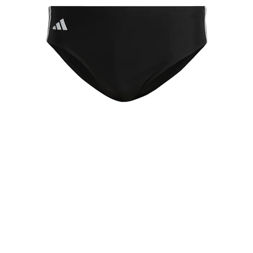 adidas Herren Classic 3-Stripes Swim Trunks, Black/White, S adidas Herren Classic 3-Stripes Swim Trunks, Black/White, S von adidas