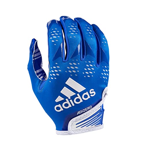 adidas Adizero 12 Football Receiver Gloves, Royal/White, Large von adidas