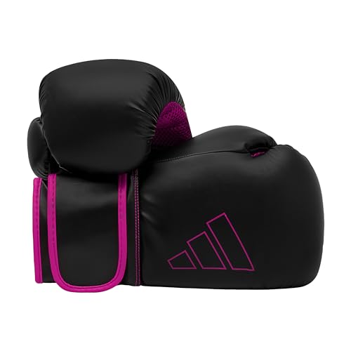 adidas Boxhandschuhe Hybrid 80 - geeignet fürs Boxen, Kickboxen, MMA, Fitness & Training - für Kindern, Männer oder Frauen - Schwarz/Pink - 10 oz adidas Boxhandschuhe Hybrid 80 - geeignet fürs Boxen, Kickboxen, MMA, Fitness & Training - für Kindern, Männer oder Frauen - Schwarz/Pink - 10 oz von adidas