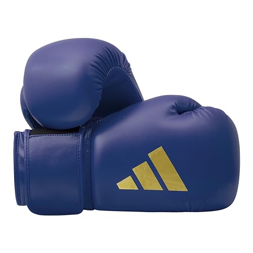 adidas Boxhandschuhe Speed 50, Erwachsene, Boxing Gloves 14 oz, Punchinghandschuhe komfortabel und langlebig, blau von adidas