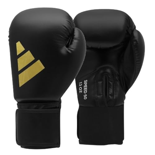 adidas Boxhandschuhe Speed 50, Schwarz, 12 oz, ADISBG50 adidas Boxhandschuhe Speed 50, Schwarz, 12 oz, ADISBG50 von adidas