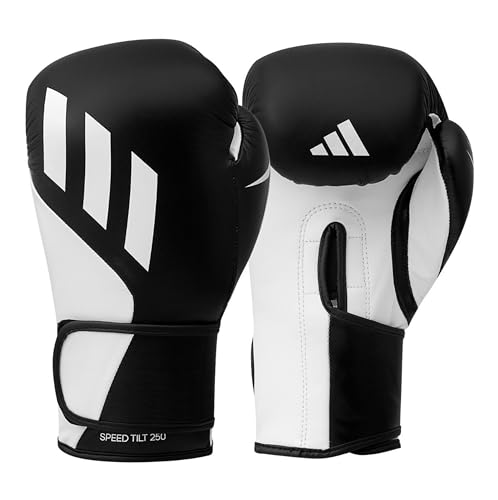 adidas Boxhandschuhe Speed Tilt 250- mit innovativer TILT-Technologie, Schwarz/Weiß, 16 oz adidas Boxhandschuhe Speed Tilt 250- mit innovativer TILT-Technologie, Schwarz/Weiß, 16 oz von adidas