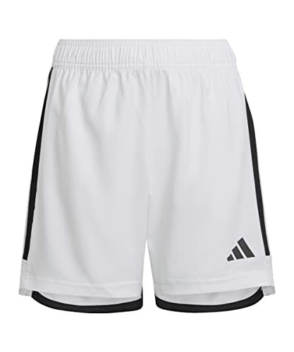 adidas Boys Shorts (1/4) Tiro 23 Competition Match Shorts, White/Black, IC7466, 140 von adidas