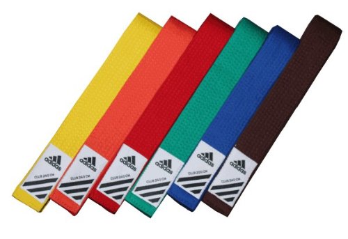 adidas Budogürtel/Kampfsportgürtel Club orange, 260 cm adidas Budogürtel/Kampfsportgürtel Club orange, 260 cm von adidas
