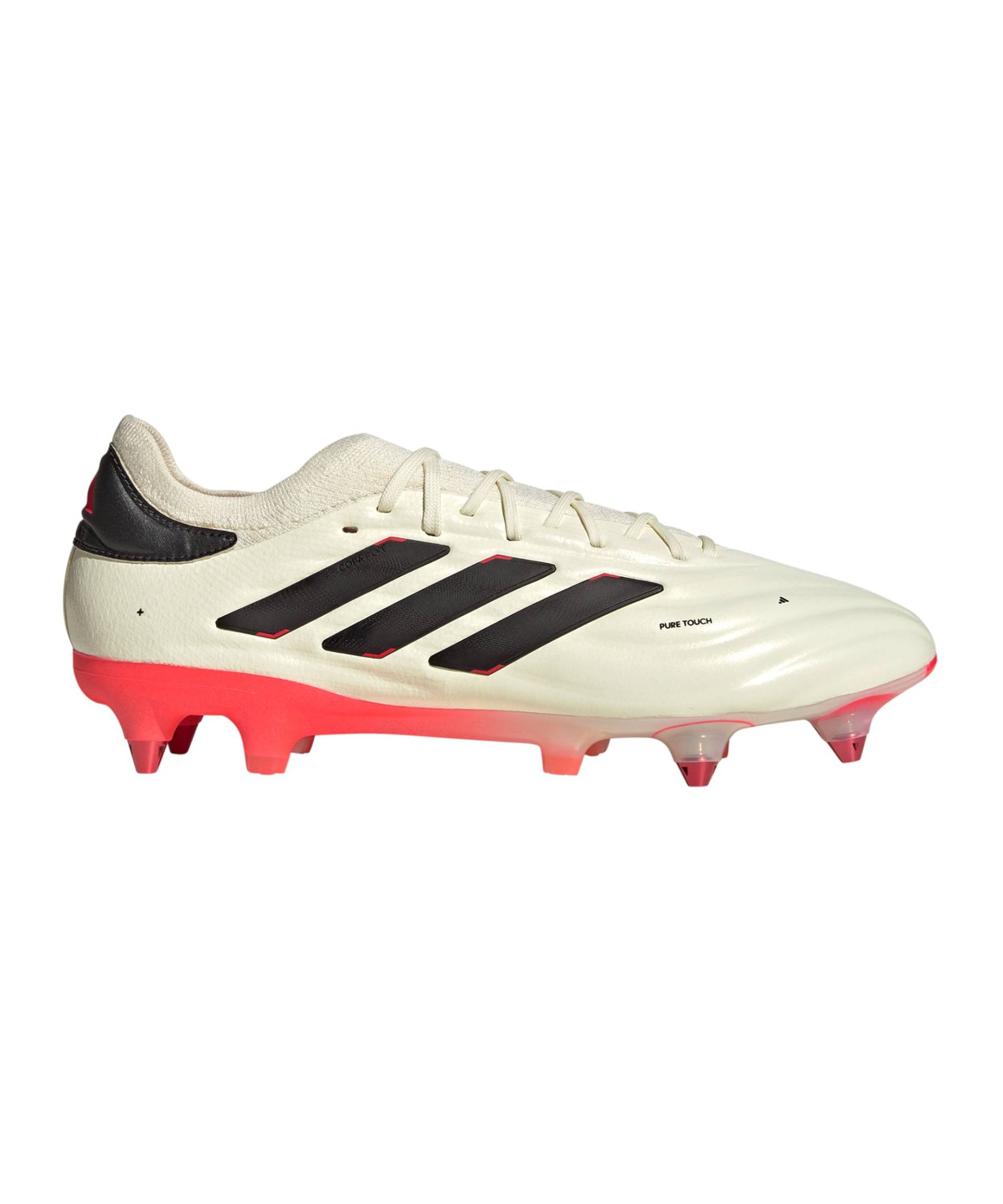 adidas COPA Pure 2 Elite KT SG Solar Energy Weiss Schwarz Rot von adidas