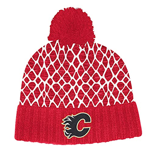 adidas Calgary Flames 2019/20 Culture Cuffed Goal Net NHL Pudelmütze, One Size adidas Calgary Flames 2019/20 Culture Cuffed Goal Net NHL Pudelmütze, One Size von adidas