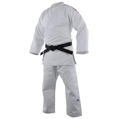 adidas Champion III IJF BBR Judoanzug, Weiß von adidas