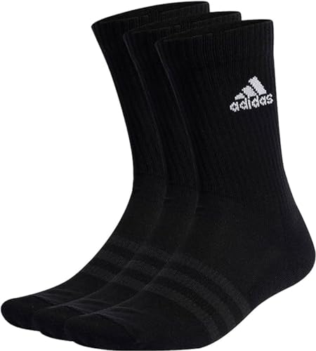 adidas Crew Socks Socken 3er Pack (37-39, black) von adidas