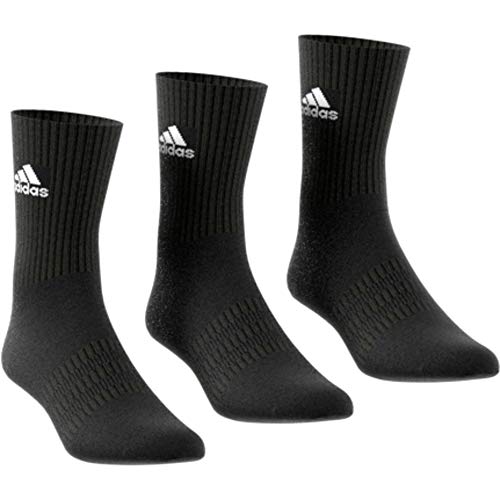 Adidas Cushioned Socken, Schwarz/Schwarz/Weiß, KL Adidas Cushioned Socken, Schwarz/Schwarz/Weiß, KL von Adidas