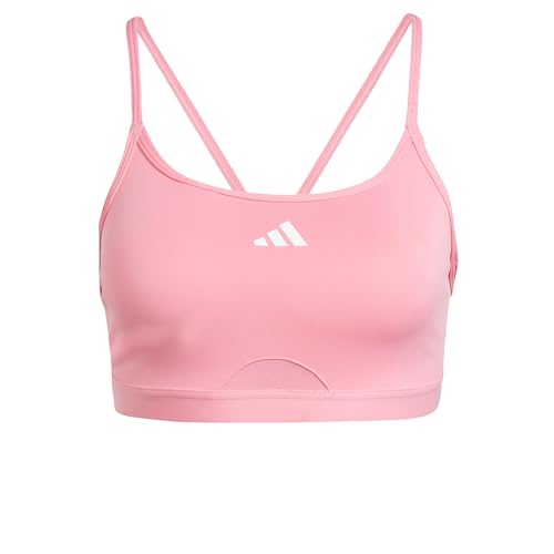 adidas Women's Aeroreact Training Light-Support Bra Sport-BH, Bliss Pink, XS A-B von adidas