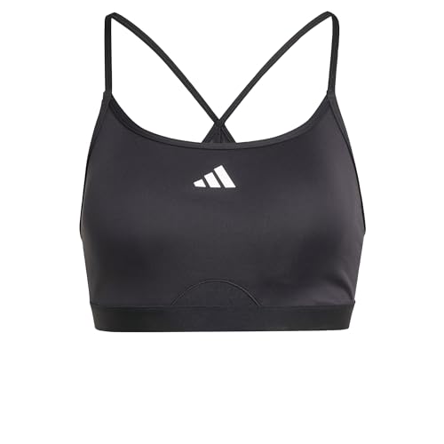 adidas Women's Aeroreact Training Light-Support Bra Sport-BH, Black, L A-B von adidas