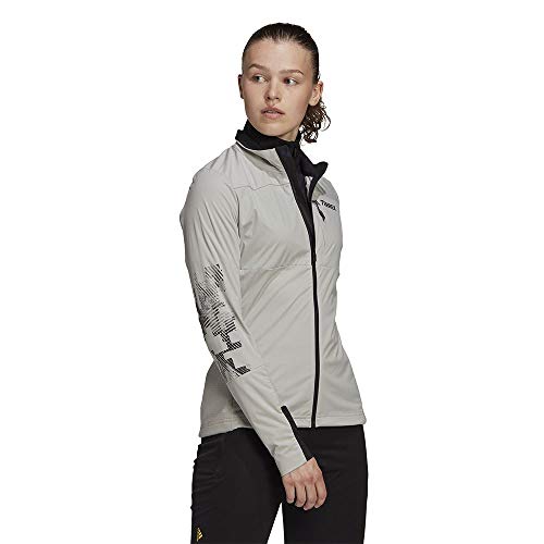 adidas Damen Agravic Xc Jacke, Metgry, S von adidas