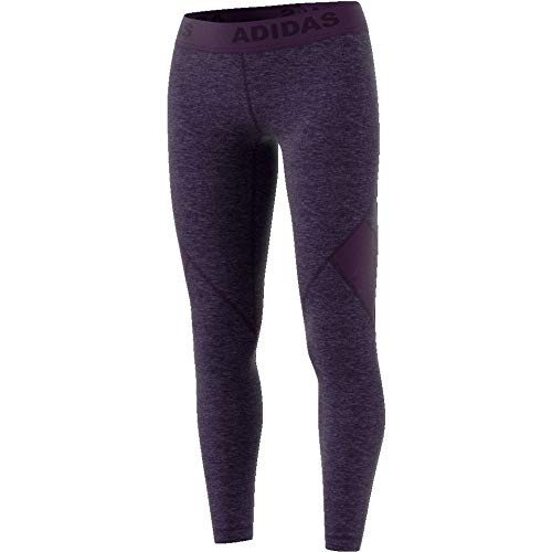 adidas Damen AlphaSkin Sport Heather Tight-Flieder, Lila Hosen, L adidas Damen AlphaSkin Sport Heather Tight-Flieder, Lila Hosen, L von adidas