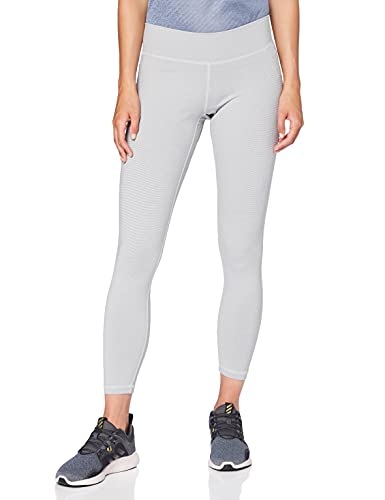 adidas Damen Believe This Regular-Rise Heathered 7/8 Tights, Chalk Pearl/Grey Four, M von adidas