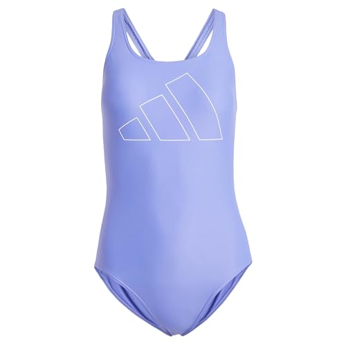adidas Damen Big Bars Swimsuit Badeanzug, Cobalt Blue, adidas Damen Big Bars Swimsuit Badeanzug, Cobalt Blue, von adidas
