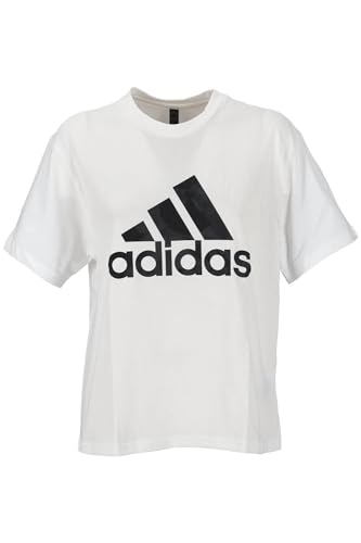 adidas Women's Floral Graphic Big Logo Tee T-Shirt, White, XL von adidas