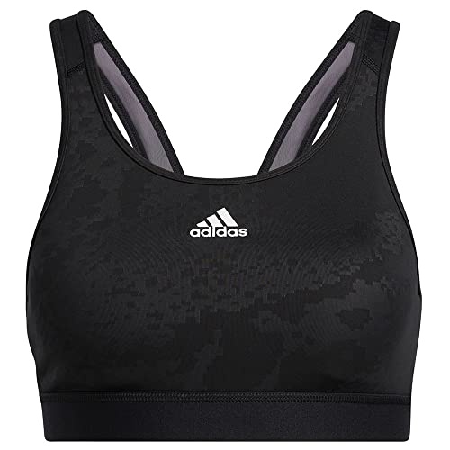 adidas Damen Bt Camo Bra Sport-BH, Schwarz, XS von adidas