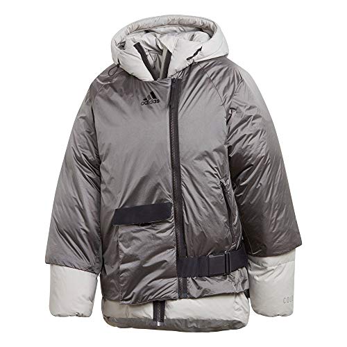 adidas Damen C.R Doppeljacke, Metgry, L adidas Damen C.R Doppeljacke, Metgry, L von adidas