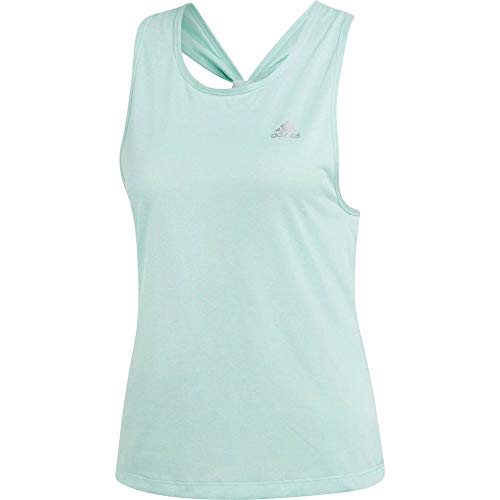 adidas Damen Club Tie Tanktop, Clear Mint, L adidas Damen Club Tie Tanktop, Clear Mint, L von adidas
