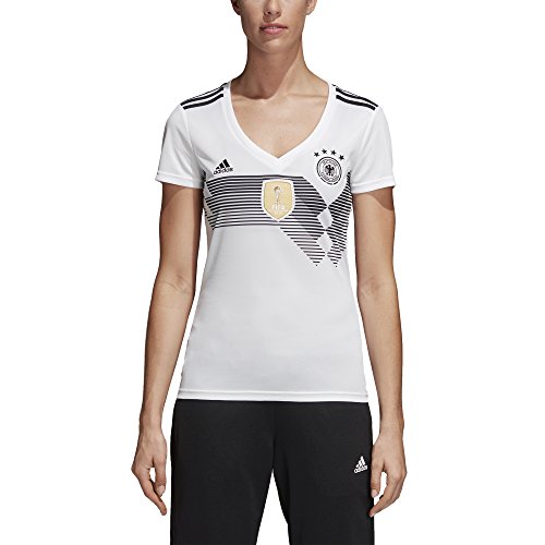 adidas Damen Dfb Heim Trikot, weiß (White/Black), S von adidas