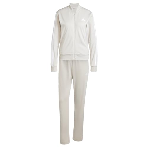 adidas Damen ESSENTIALS 3-STRIPES TRACKSUIT wonder alumina, L adidas Damen ESSENTIALS 3-STRIPES TRACKSUIT wonder alumina, L von adidas