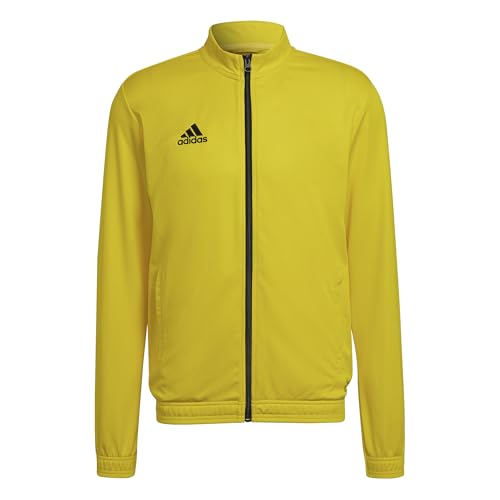 adidas Herren Entrada 22 Track Jacket, Team Yellow / Black, S adidas Herren Entrada 22 Track Jacket, Team Yellow / Black, S von adidas