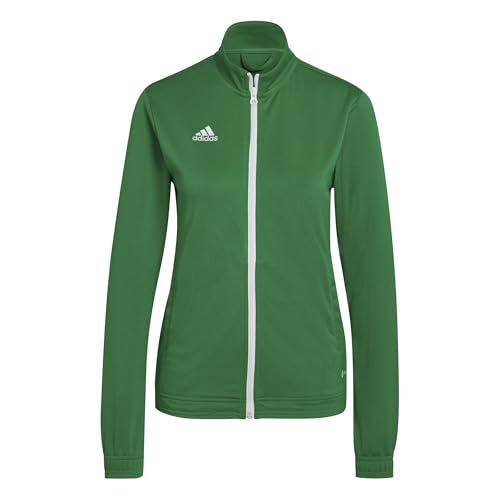 adidas Damen Entrada 22 Track Jacket, Team Green/White, XXS adidas Damen Entrada 22 Track Jacket, Team Green/White, XXS von adidas
