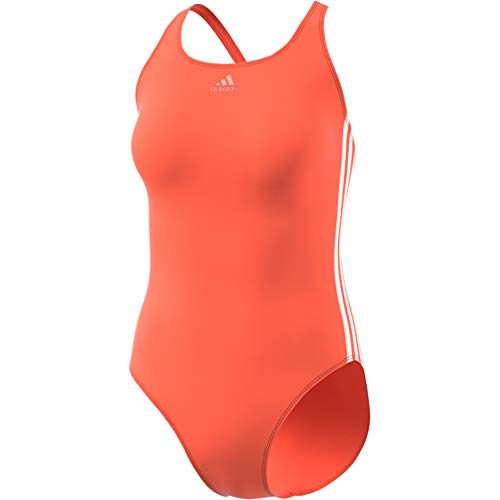 adidas Damen FIT 3S Badeanzug, Hi-Res Coral, 38 adidas Damen FIT 3S Badeanzug, Hi-Res Coral, 38 von adidas