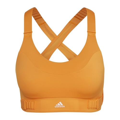 Adidas Damen Fast l ru Sport-BH, Orarus/White, 75b Adidas Damen Fast l ru Sport-BH, Orarus/White, 75b von Adidas