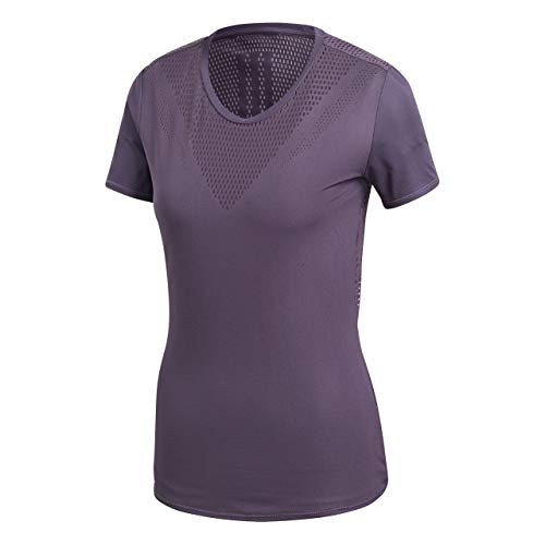 adidas Damen Feminine Tee Trainingsshirt, Trace Purple s18, S adidas Damen Feminine Tee Trainingsshirt, Trace Purple s18, S von adidas