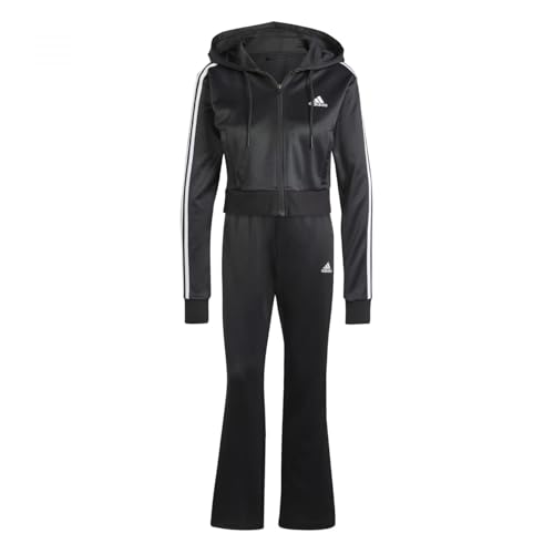 adidas Damen Glam Track Suit Trainingsanzug, Black, M von adidas