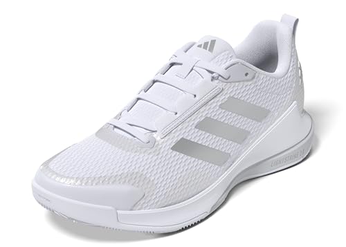 adidas Damen Novaflight 2 Hallenschuhe, FTWR White Silver Met FTWR White, 42 EU von adidas