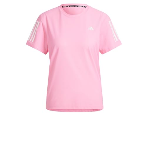 adidas Women's Own The Run Tee T-Shirt, Bliss Pink, M von adidas