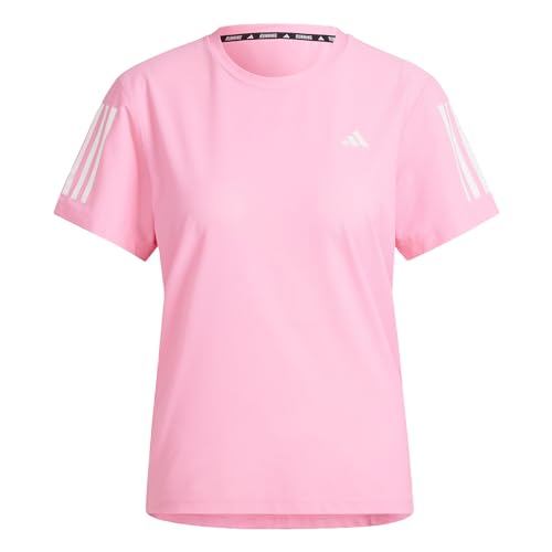 adidas Women's Own The Run Tee T-Shirt, Bliss Pink, XL von adidas
