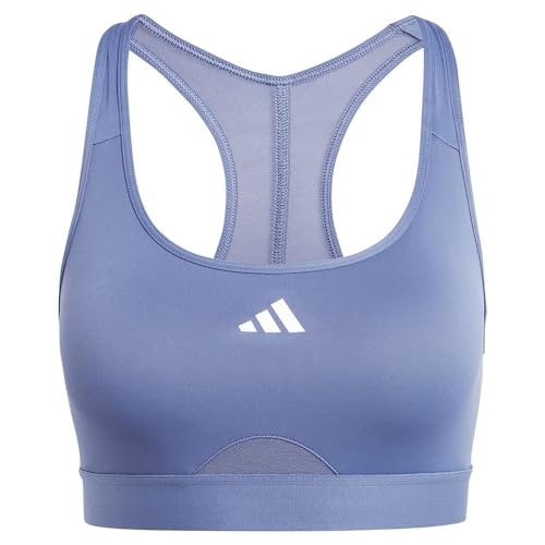 adidas Women's Powerreact Training Medium-Support Bra Sport-BH, preloved Ink, L E-G von adidas