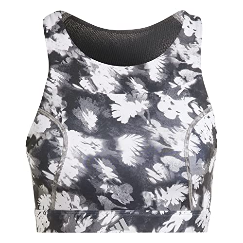 adidas Damen Mittlerer Halt Sports-BH, Black/White, M adidas Damen Mittlerer Halt Sports-BH, Black/White, M von adidas