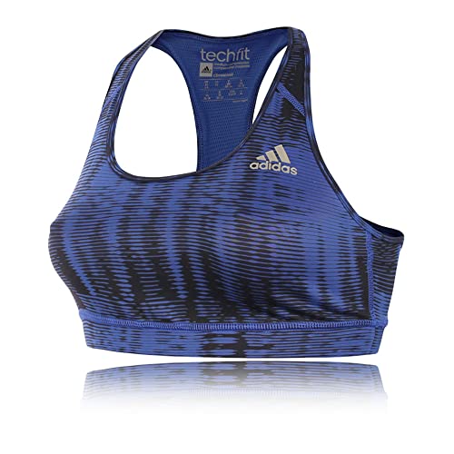 adidas Damen Sport BH Techfit, Blau, XS adidas Damen Sport BH Techfit, Blau, XS von adidas