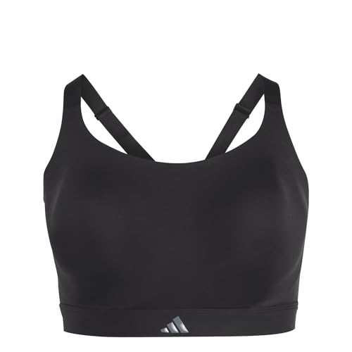 Adidas Damen Sport-BH Tlrdim Lu Hs Ps, Schwarz, HS7263, 95B von adidas