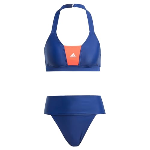 adidas Damen Sportswear Colorblock Bikini Badeanzug, Dark Blue/Bright Red, L adidas Damen Sportswear Colorblock Bikini Badeanzug, Dark Blue/Bright Red, L von adidas