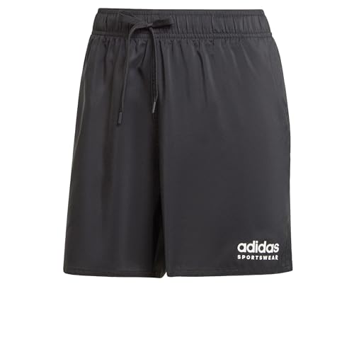 adidas Women's Branded Beach Shorts Badeanzug, Black, XS von adidas