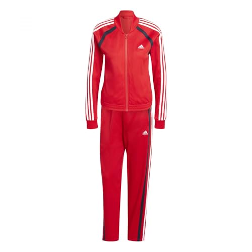adidas Damen TEAMSPORT TRACKSUIT, better scarlet/white, S adidas Damen TEAMSPORT TRACKSUIT, better scarlet/white, S von adidas