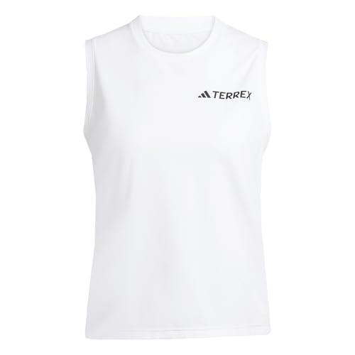 adidas Damen Terrex Multi Climacool Tank Top, White, 3XL von adidas