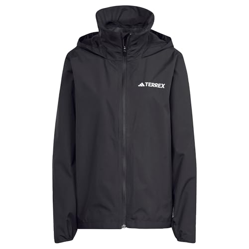 adidas Damen Terrex Multi Essentials 2 Layer Rain Jacket, black, L adidas Damen Terrex Multi Essentials 2 Layer Rain Jacket, black, L von adidas