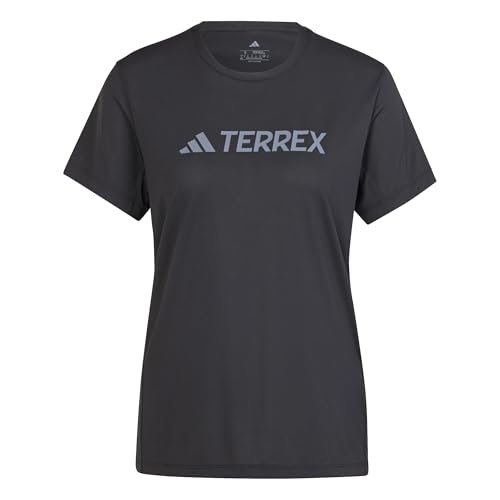 adidas Damen Terrex Multi Climacool Logo Tech T-Shirt, Black, L adidas Damen Terrex Multi Climacool Logo Tech T-Shirt, Black, L von adidas