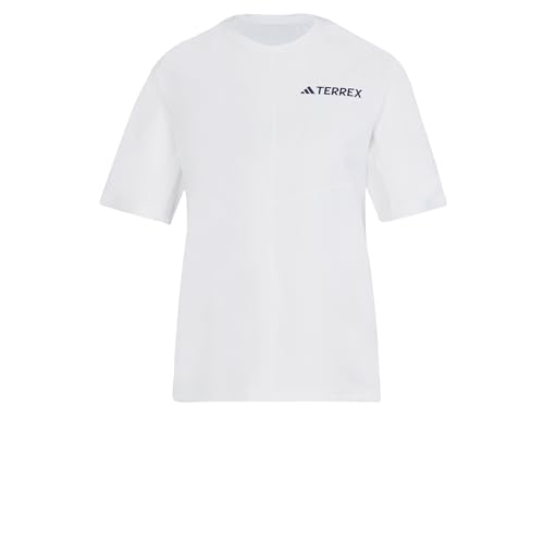adidas Damen Terrex Multi Climacool T-Shirt, White, M adidas Damen Terrex Multi Climacool T-Shirt, White, M von adidas