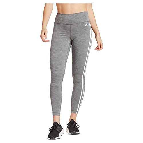 Adidas Damen Tights (7/8) Te 3S 78 Tig, Dark Grey Heather, IC8296, XL von adidas