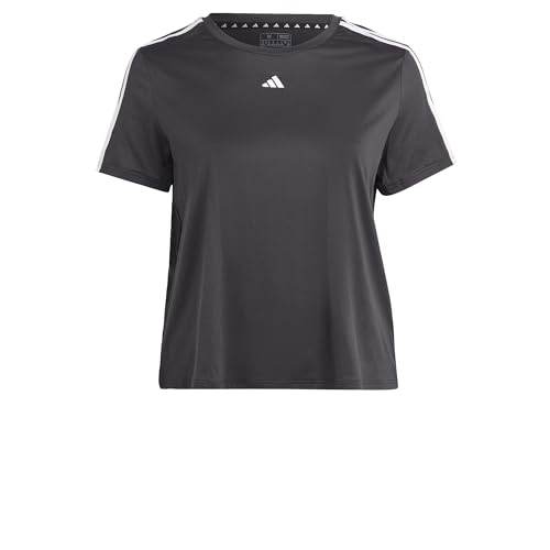 adidas Damen Tr-es 3s T Ps Tshirt, schwarz/weiß, XXL von adidas