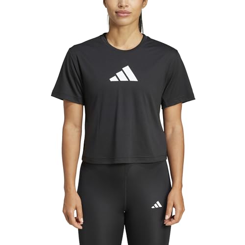 adidas Damen Train Essentials Big Logo Performance Training T-Shirt Sport Lifestyle (1er Pack) von adidas