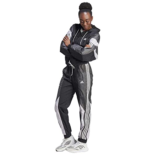 adidas Damen Trainingsanzug W Gametime Ts, Black, IC0413, M adidas Damen Trainingsanzug W Gametime Ts, Black, IC0413, M von adidas